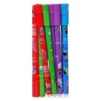 Карандаш чернографитный НВ, вечный, с рисунком, МИКС