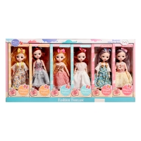 Кукла шарнирная &laquo;Цветочный стиль&raquo;, МИКС