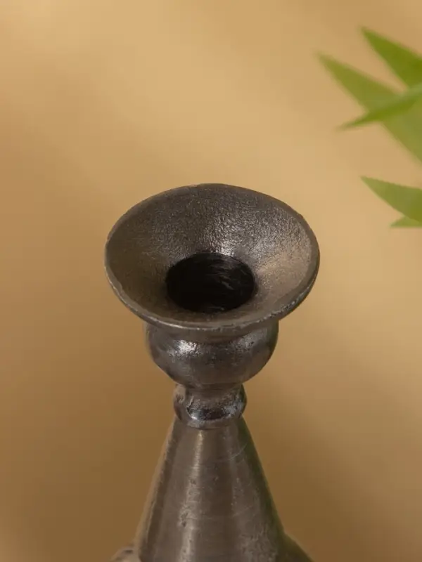 Подсвечник "Ретро серия Аликанте" алюминий 7,5х7,5х26 см