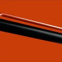 Карандаш GrafeeX в чехле, черный с красным