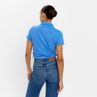 Футболка (поло) женская MINAKU REGULAR FIT: цвет васильковый, р-р 48 Футболка (поло) женская MINAKU REGULAR FIT: цвет васильковый, р-р 48