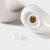 Набор фарфоровый для специй на бамбуковой подставке BellaTenero &laquo;Совы&raquo;, 2 предмета: солонка 100 мл, перечница 130 мл, цвет белый