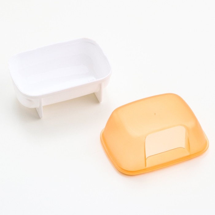 Туалет для грызунов Туалет для грызунов "Пижон", 10,2 х 7,2 х 7,2 см, жёлтый