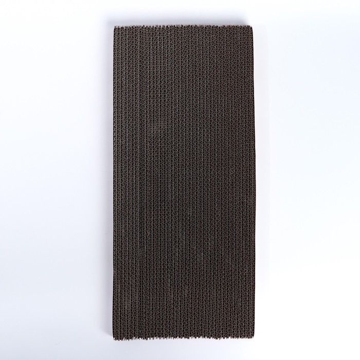 Когтеточка из картона с кошачьей мятой «Нежность», 45 см х 20 см х 3 см Когтеточка из картона с кошачьей мятой «Нежность», 45 см х 20 см х 3 см