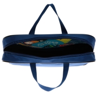 Папка для труда А4 на молнии текстиль 70мм 350 х 270 &laquo;1 сентября: Школа&raquo;