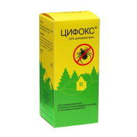 Средство от ползающих насекомых "Цифокс", 50 мл Средство от ползающих насекомых "Цифокс", 50 мл