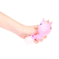 Мялка &laquo;Единорог&raquo; с пастой, цвета МИКС