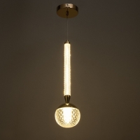 Светильник BayerLux "Ней" LED 17Вт золото 10,5х10,5х45-130 см Светильник BayerLux "Ней" LED 17Вт золото 10,5х10,5х45-130 см