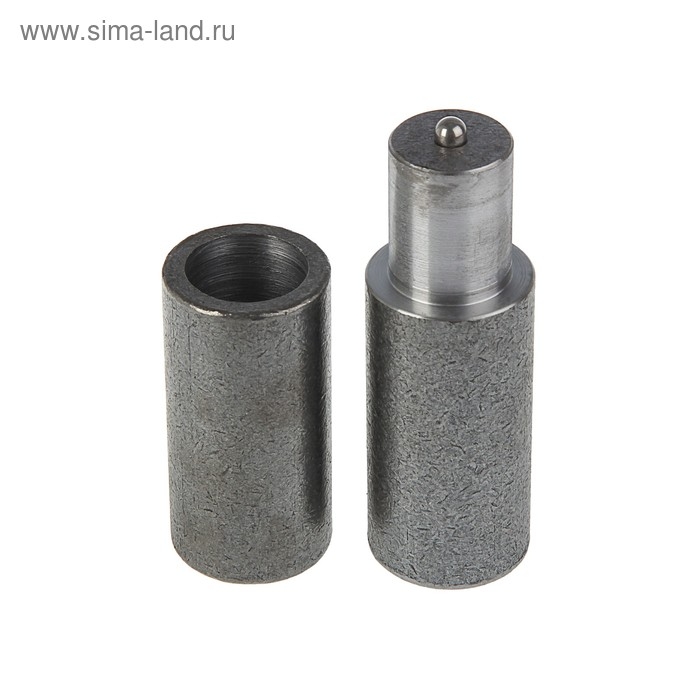 Петля гаражная с шаром, 50х200 мм, без покрытия , 4 шт