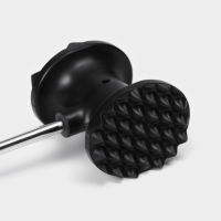 Молоток для мяса Доляна &laquo;Овал&raquo;, 25 см, цвет чёрный