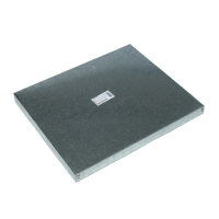 Поддон, 44 &times; 40 &times; 2 см, металл, серый