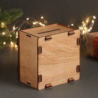 Новогодняя копилка "Дедушка Мороз" 12х12х9 см Новогодняя копилка "Дедушка Мороз" 12х12х9 см