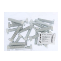 Болт ТУНДРА, оцинкованный, DIN 933, класс прочности 8.8, М12х50 мм, 1 кг Болт ТУНДРА, оцинкованный, DIN 933, класс прочности 8.8, М12х50 мм, 1 кг