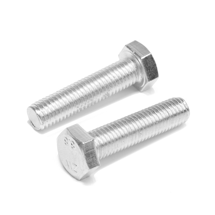 Болт ТУНДРА, оцинкованный, DIN 933, класс прочности 8.8, М12х50 мм, 5 кг Болт ТУНДРА, оцинкованный, DIN 933, класс прочности 8.8, М12х50 мм, 5 кг