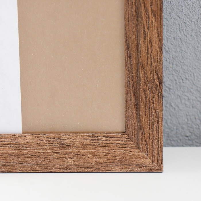 Фоторамка дерево 40х50 см, мокко (пластиковый экран)