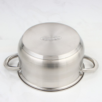 Кастрюля &laquo;Диана&raquo;, 6 л, d=24 см, капсульное дно, стеклянная крышка, индукция