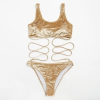 Купальник женский раздельный MINAKU, цвет бежевый размер 48 Купальник женский раздельный MINAKU, цвет бежевый размер 48