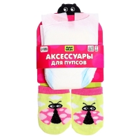 Одежда для кукол &laquo;Божья коровка&raquo;, носочки с подгузником