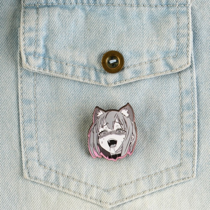 Значок деревянный &laquo;Комикс&raquo;, аниме, 2,9 х 3,3 см