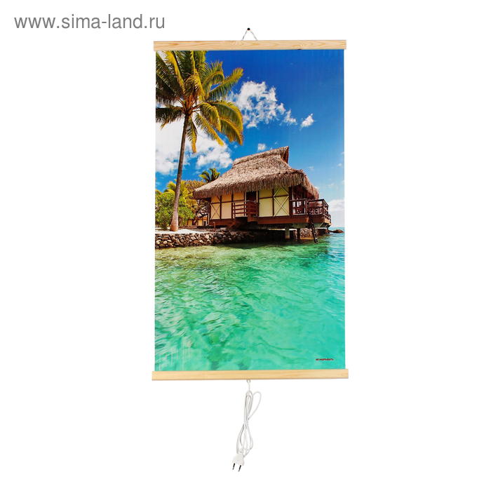 Обогреватель "Тепло Крыма" 448/2 Бунгало, инфракрасный, 400 Вт, 15 м&sup2;