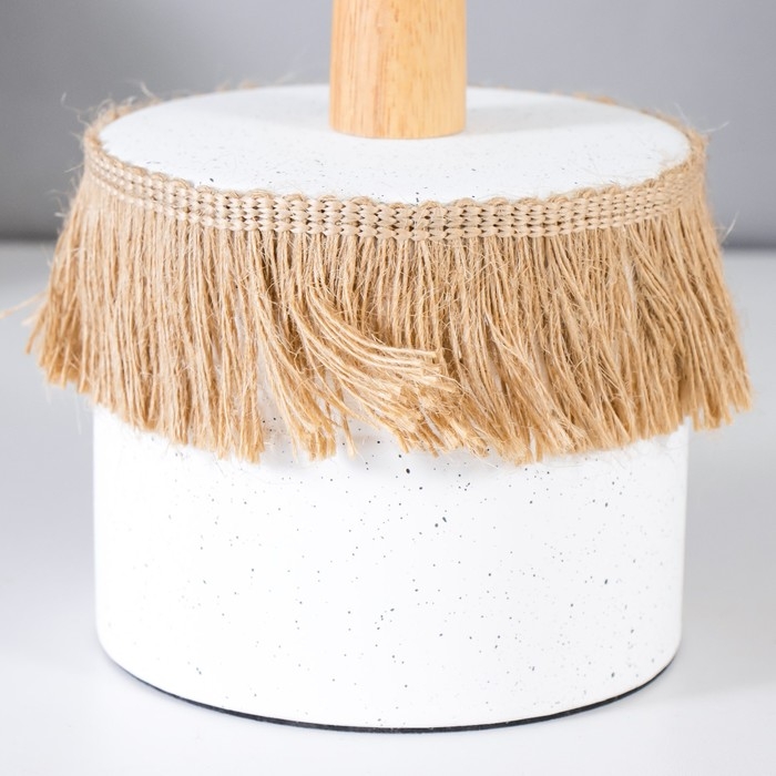 Настольная лампа "Эстен" Е14 40Вт белый 19,5х19,5х32 см RISALUX