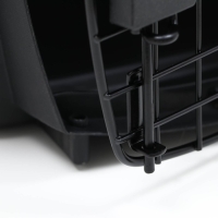 Переноска для животных с металлической дверью, 49 х 32 х 27, Фиолетовая