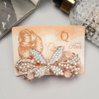 Заколка-автомат для волос "Мерлия" бабочка блеск, 8,5 см Заколка-автомат для волос "Мерлия" бабочка блеск, 8,5 см