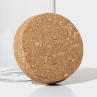 Банка стеклянная для хранения сыпучих продуктов BellaTenero &laquo;Классика&raquo;, 550 мл, 8,5&times;13 см, с пробковой крышкой