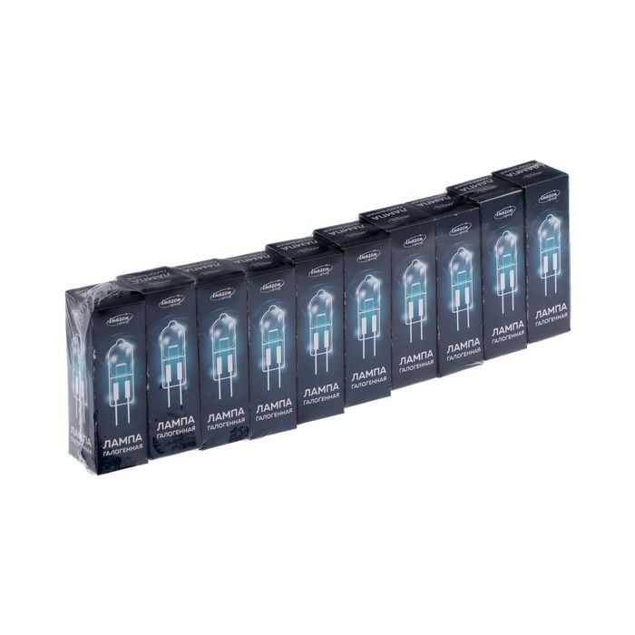Лампы галогенная Luazon Lighting, G4, 35 Вт, 220 В, набор 10 шт. Лампы галогенная Luazon Lighting, G4, 35 Вт, 220 В, набор 10 шт.