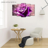 Картина модульная на подрамнике "Мираж" 2шт-21*54; 2шт-21*61; 1шт-21*68см 105*68см