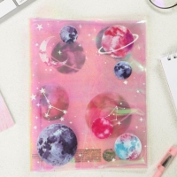 Обложка для тетрадей и школьного дневника «Космос», 34,7 х 21,1 см. Обложка для тетрадей и школьного дневника «Космос», 34,7 х 21,1 см.