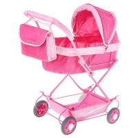 Коляска кукольная № 7, цвета МИКС Коляска кукольная № 7, цвета МИКС