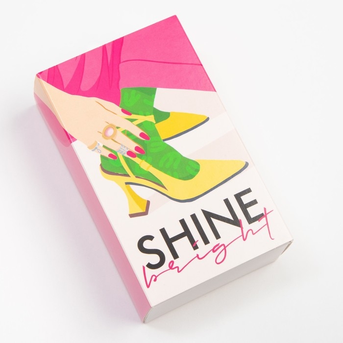 Набор женских носков KAFTAN "Shine&ldquo; 2 пары, р. 36-39 (23-25 см)