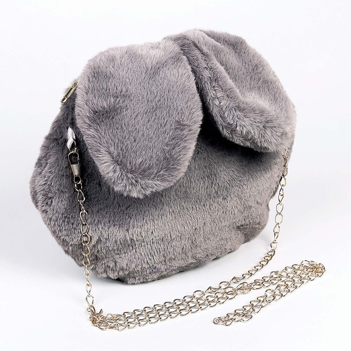 Сумка детская «Зайчик», 26×19×2см, цвет серый Сумка детская «Зайчик», 26×19×2см, цвет серый