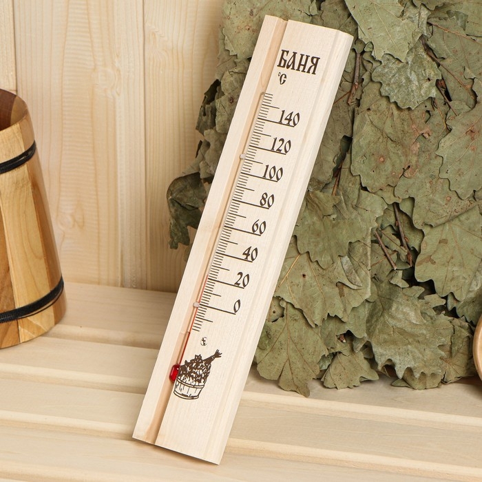Термометр для бани и сауны ТСС-2Б Термометр для бани и сауны ТСС-2Б "Баня" (t -20 до + 160 С) в блистере