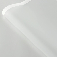 Плёнка для цветов матовая упаковочная &laquo;Кайма&raquo; белая 0,5х9 м