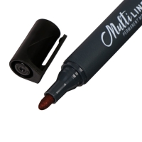 Маркер перманентный 3.0 мм Berlingo "Multiline PE300" черный, пулевидный Маркер перманентный 3.0 мм Berlingo "Multiline PE300" черный, пулевидный