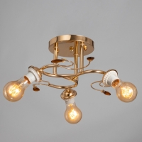 Люстра "Адайн" 3х40Вт БП Е27 Золото МОДЕЛЬ: 2612371 Люстра "Адайн" 3х40Вт БП Е27 Золото МОДЕЛЬ: 2612371