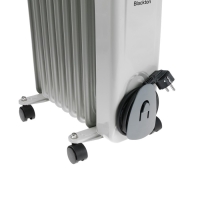 Обогреватель Blackton Bt OH2111, масляный, напольный, 2000 Вт, 20 м&sup2;, 7 секций, белый