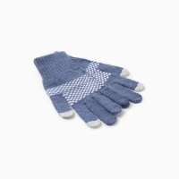 Перчатки сенсорные, цвет голубой, р-р 18 Перчатки сенсорные, цвет голубой, р-р 18