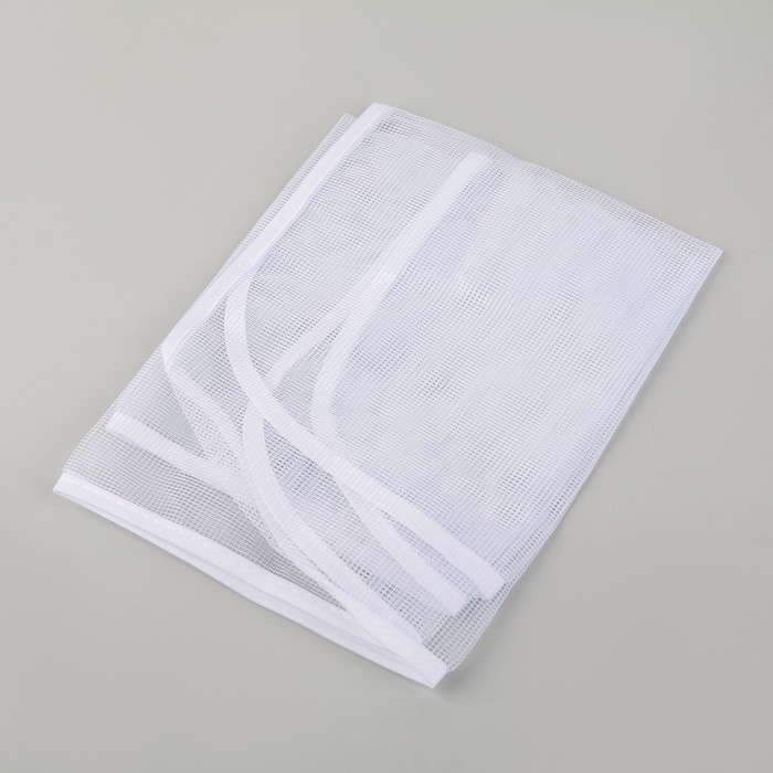 Сетка для глажения 40&times;60см, цвет белый