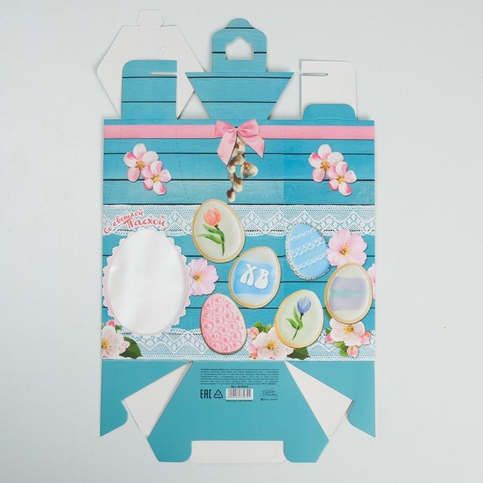 Коробка кондитерская складная, упаковка «Светлая Пасха», 16,5 х 14,5 х 21 см Коробка кондитерская складная, упаковка «Светлая Пасха», 16,5 х 14,5 х 21 см