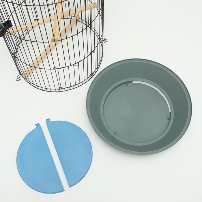 Клетка для корелл круглая «Рио», 40 x 83 см, микс цветов Клетка для корелл круглая «Рио», 40 x 83 см, микс цветов