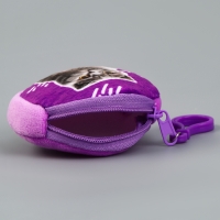 Кошелёк детский для девочки в шоубоксе &laquo;Животные&raquo;, плюш, цвет МИКС