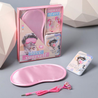 Наушники, маска для сна и зарядное устройство 5000 mAh м. PB-01 «Love», 20,5 х 16,5 см. Наушники, маска для сна и зарядное устройство 5000 mAh м. PB-01 «Love», 20,5 х 16,5 см.