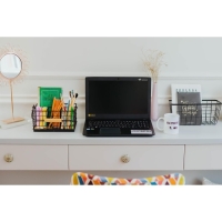 Корзина для мелочей Доляна, 13&times;29&times;11,5 см, цвет чёрный