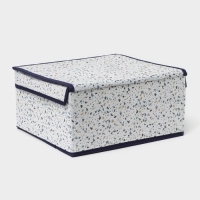 Короб для хранения Доляна &laquo;Мармелад&raquo;, 30&times;28&times;15 см, цвет белый