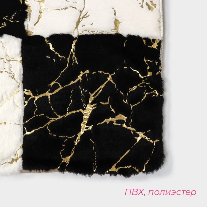 Коврик для дома Доляна &laquo;Шахматка&raquo;, 40&times;60 см