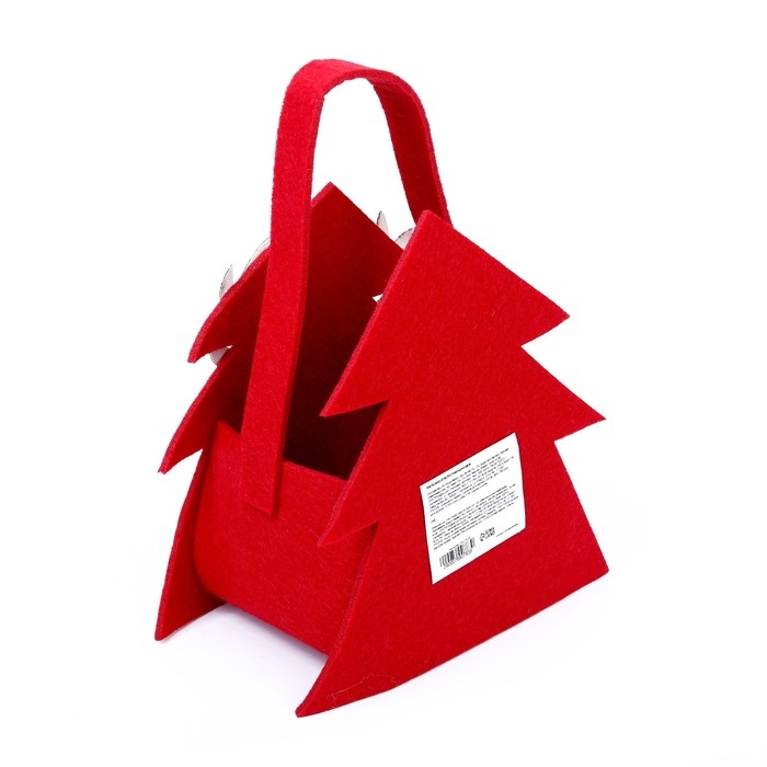 Новогодняя корзинка для декора &laquo;Олень&raquo; 16 &times; 10,5 &times; 19 см