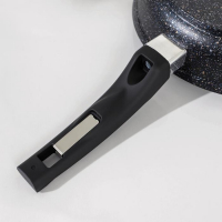 Сковорода &laquo;Гранит Star&raquo;, d=22 см, пластиковая ручка, антипригарное покрытие, тёмно-синий